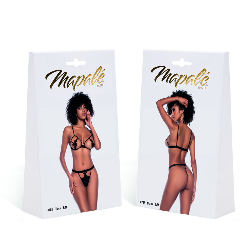 Twee Delige Set - S/M - Zwart