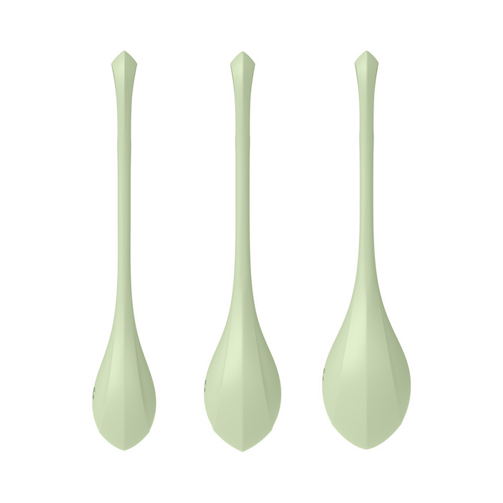 Yoni Power 2 - Kegel Balls Set - Lichtgroen