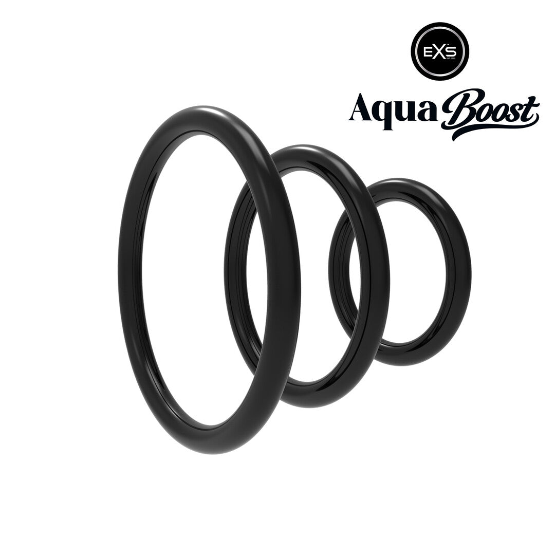 EXS AquaBoost - Controle Ringen (S/M/L) - Zwart