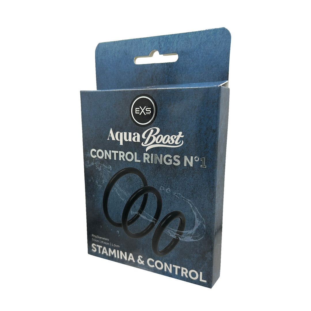 EXS AquaBoost - Controle Ringen (S/M/L) - Zwart