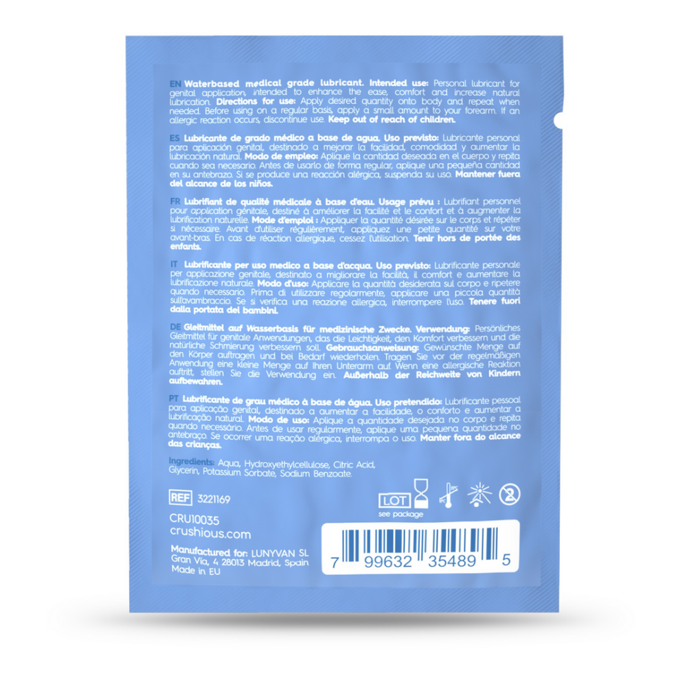 Waterbased Glijmiddel - 0,14 fl oz / 4 ml