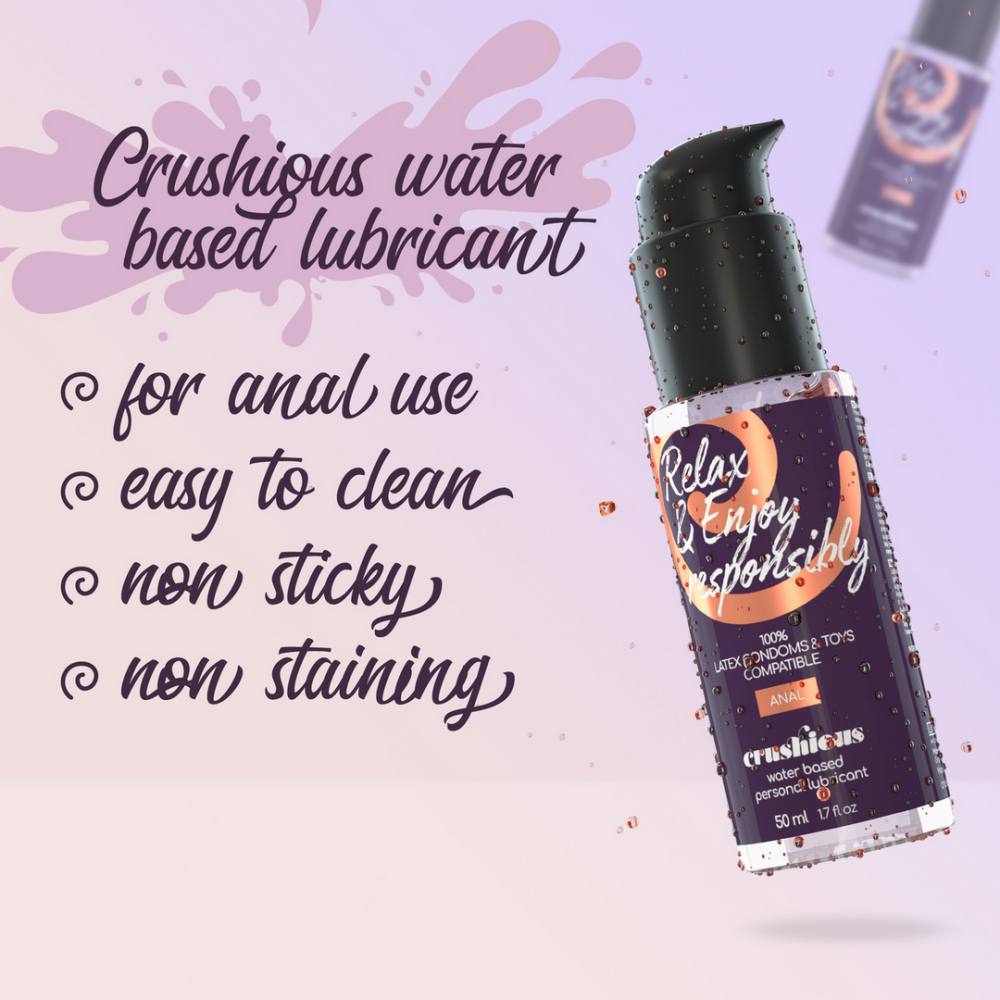 Waterbasis Anale Glijmiddel - 1,7 fl oz / 50 ml