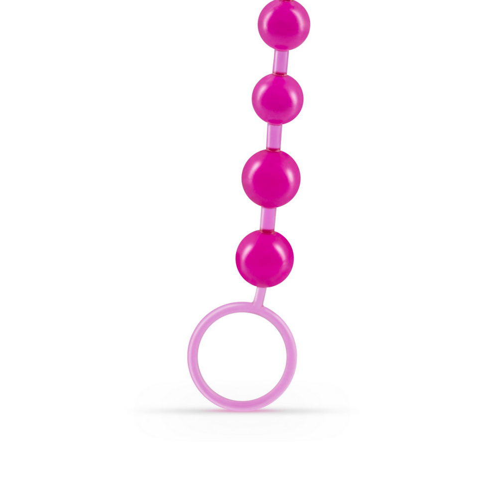 Basis Anale Kralen - 10 Kralen Ketting - Roze