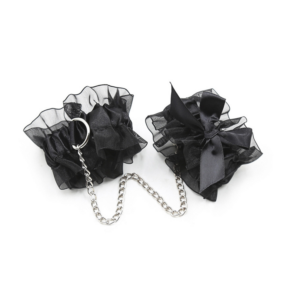 Lace Me Up - Bondage Lacy Set - Zwart