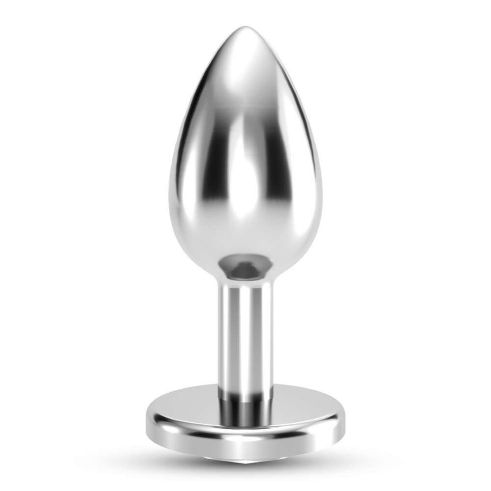 Bijou - Anale Sieraad Plug - Medium - Doorzichtig