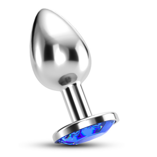 Bijou - Anale Sieraad Plug - Klein - Blauw
