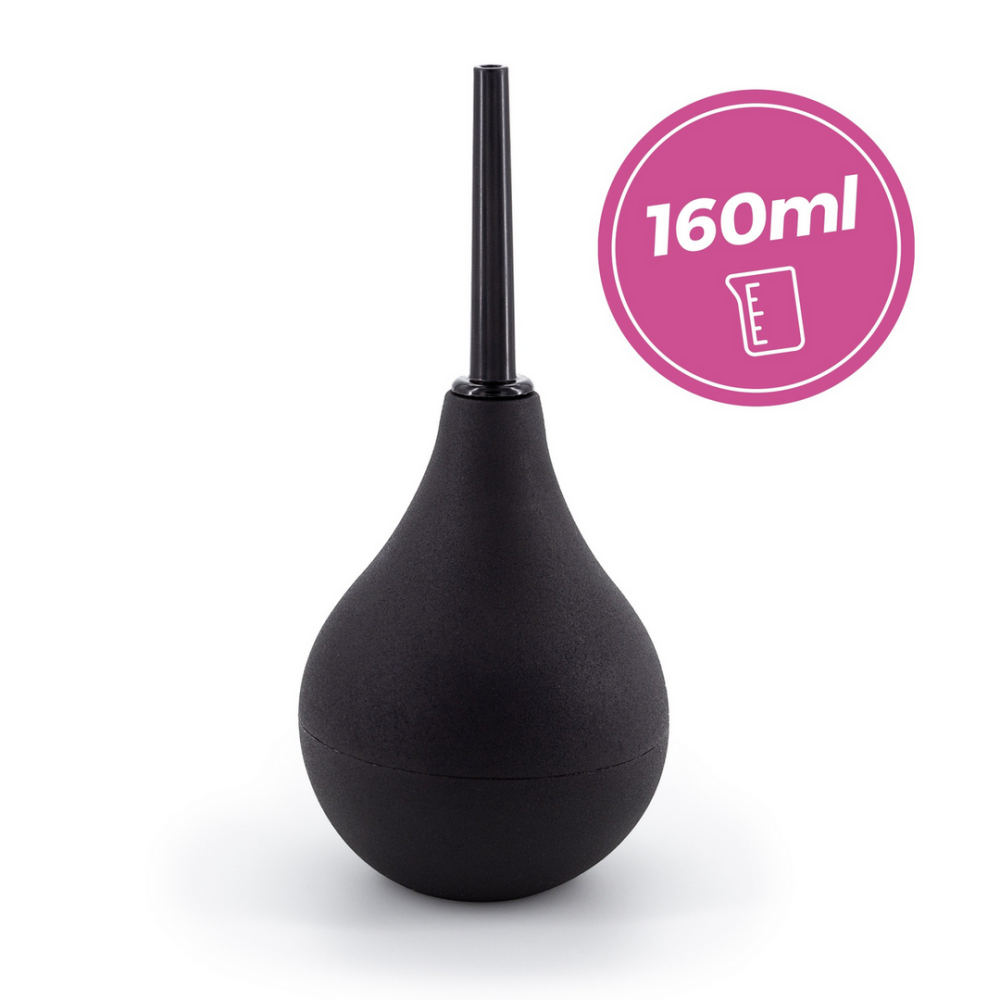 Mega Douche - Anale Douche - 160 ml - Zwart