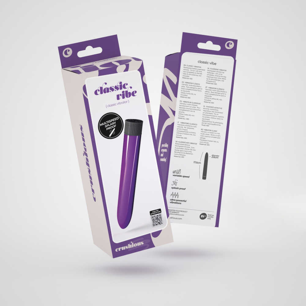 Classic Vibe - Classic Vibrator - Paars