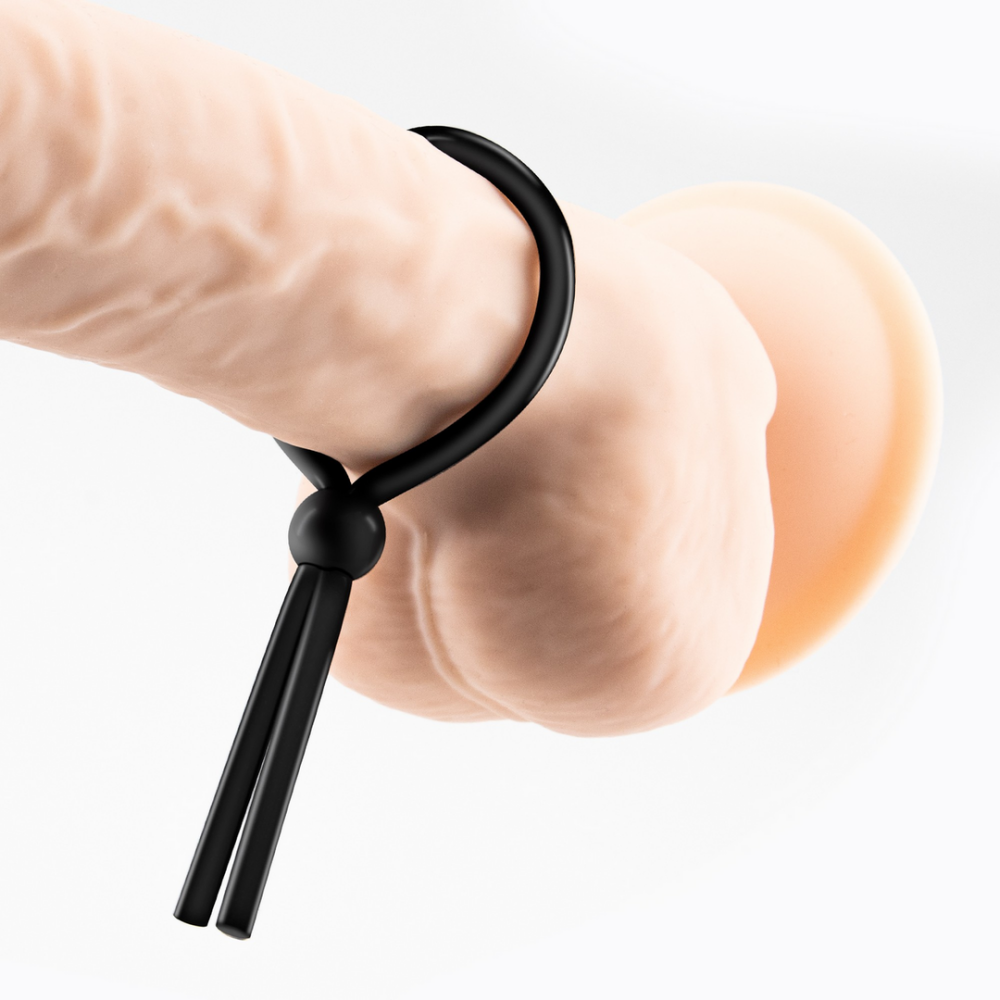 Daltons - Siliconen Cockring Set - Zwart