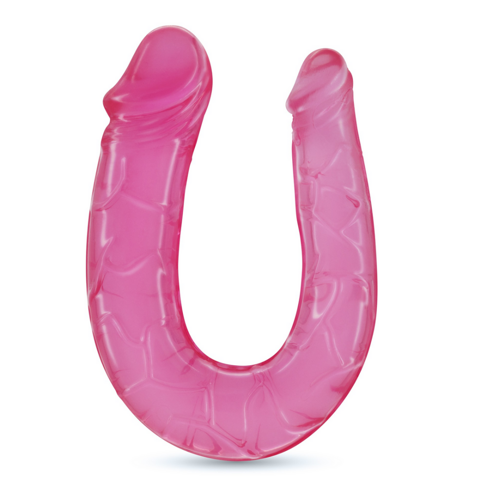 Deep Diver - Double Dildo with Anal Lubricant - 1.7 fl oz / 50 ml - Pink
