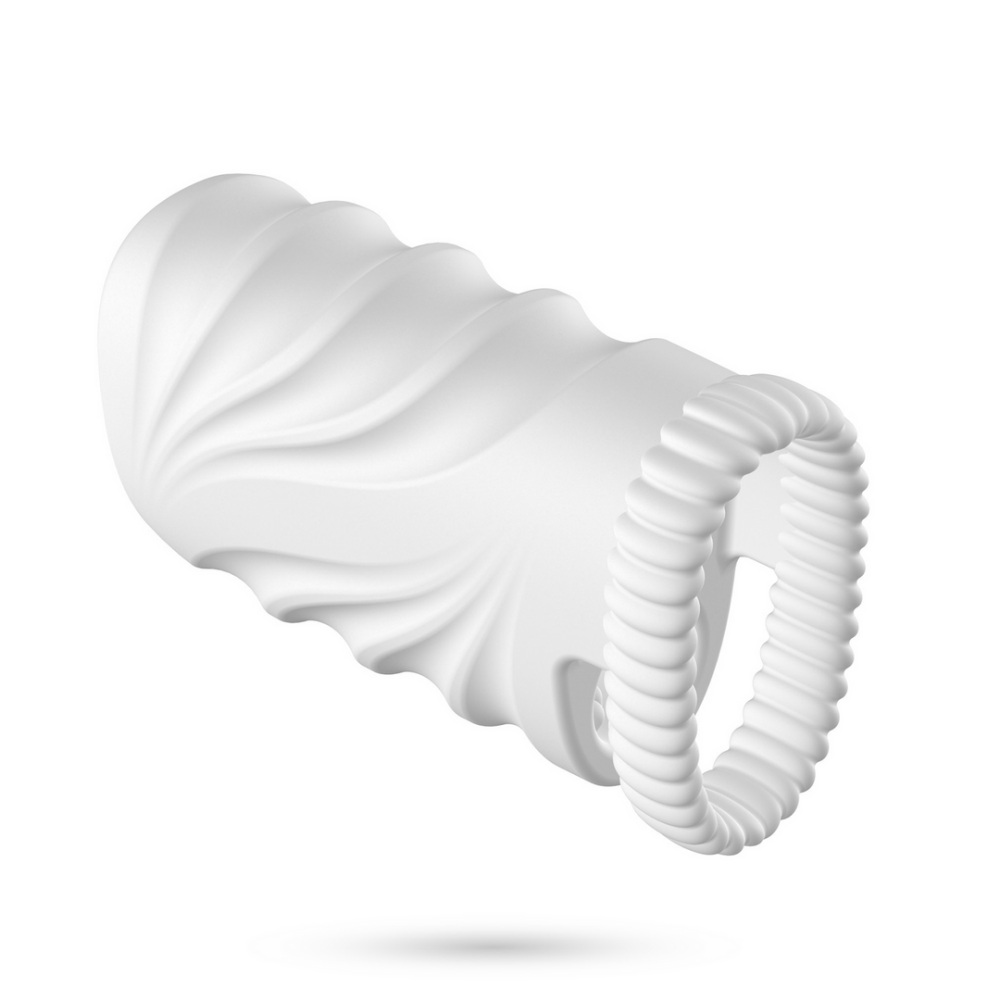 Nautilus - Trainingsmasturbator met Verwijderbare Bullet - Wit
