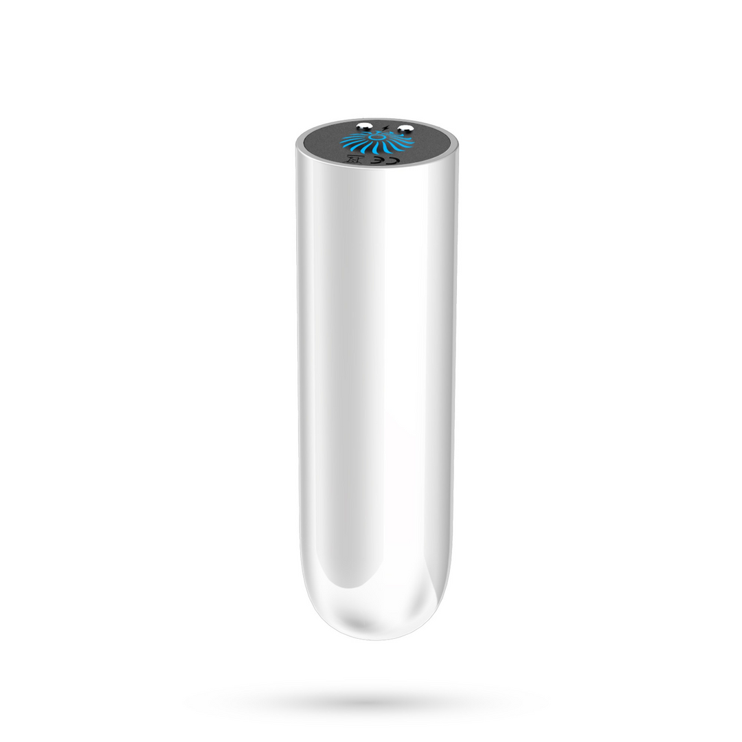 Quackers - USB Oplaadbare Vibrerende Bullet - Wit