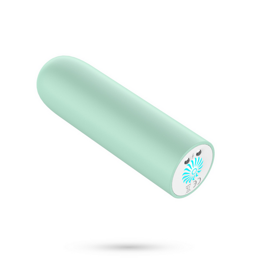 Quackers - USB Oplaadbare Vibrerende Bullet - Muntgroen