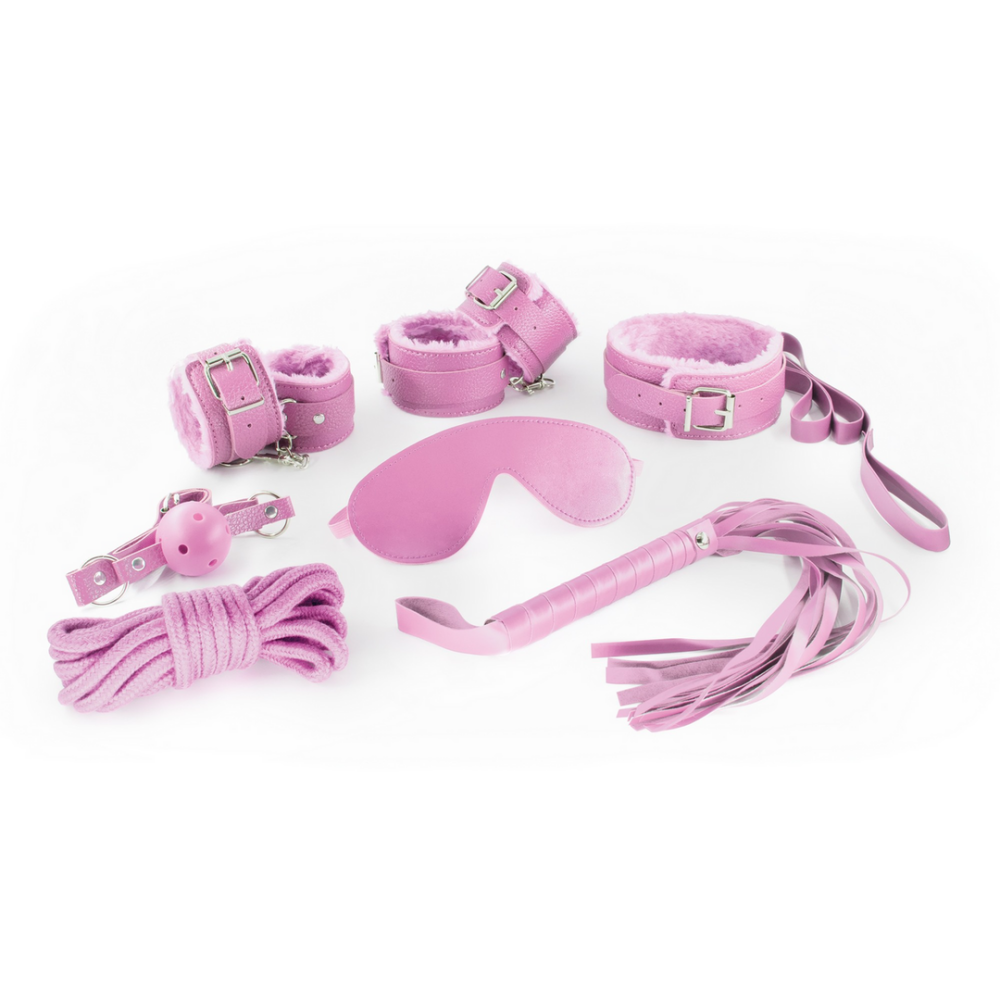 Dungeons and Maidens - 8-delige BDSM Kit - Roze