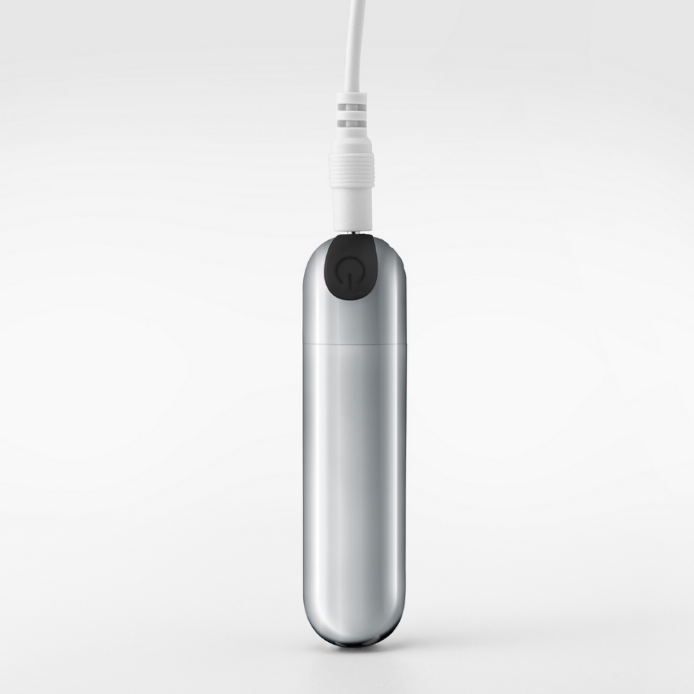 iMoan - Oplaadbare Vibrerende Bullet - Zilver
