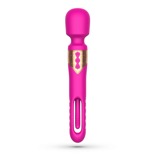 Big Ben - Dual Wand Massager met Flicker - Roze