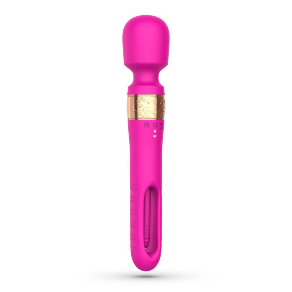 Big Ben - Dual Wand Massager met Flicker - Roze
