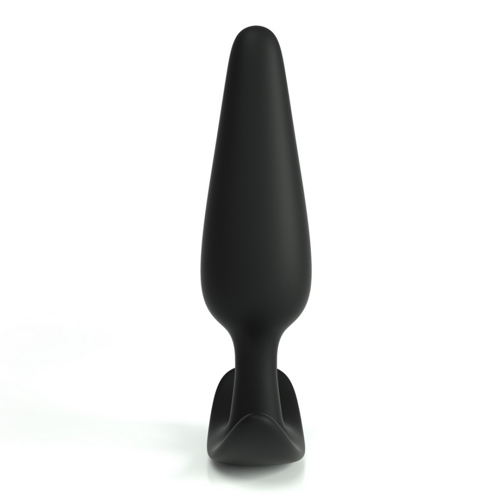 Tic - Siliconen Anale Plug - Klein - Zwart