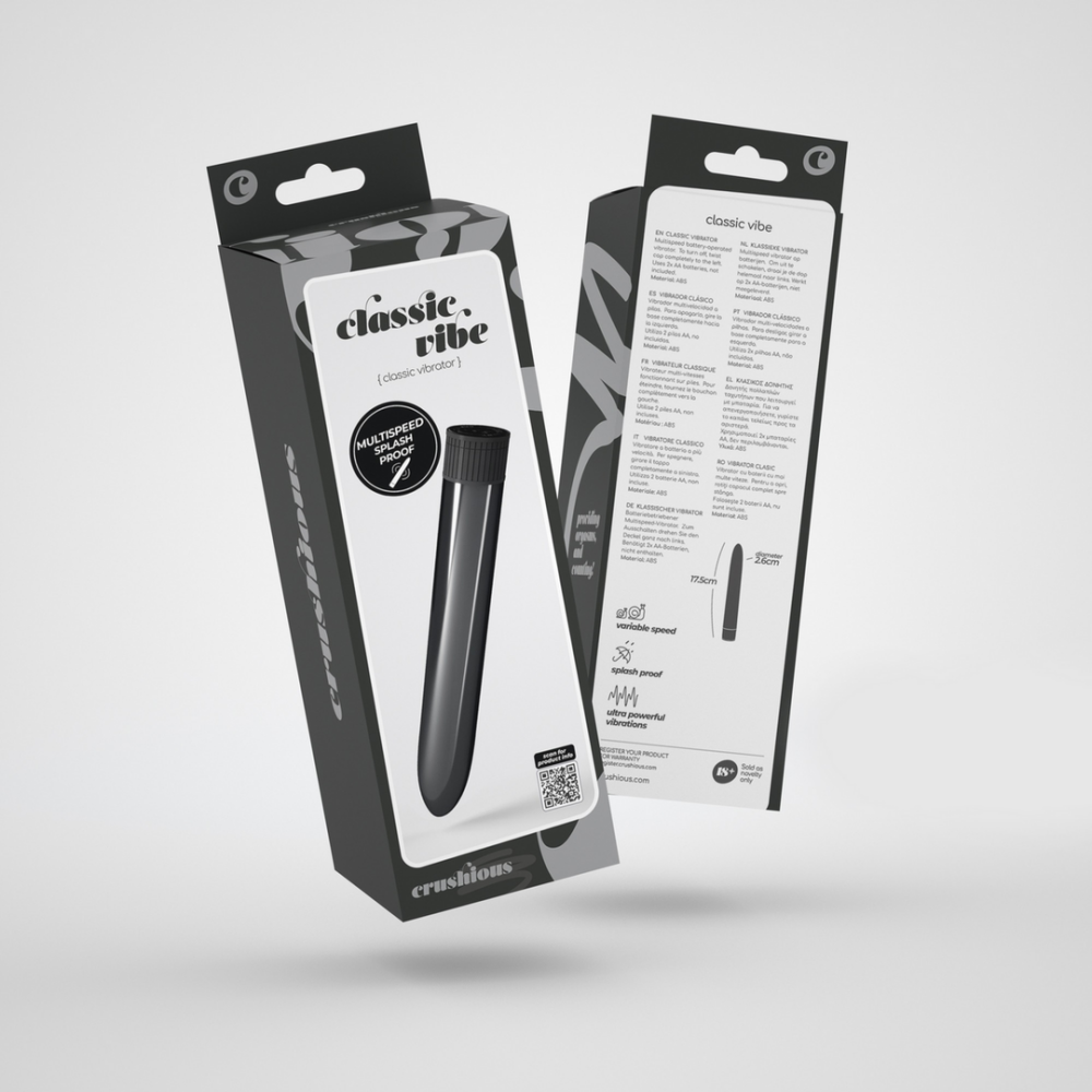 Classic Vibe - Classic Vibrator - Zwart