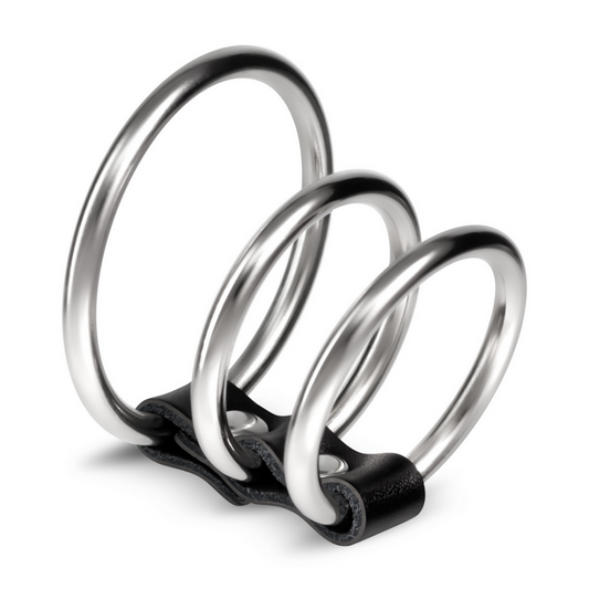 Saruman - Metalen Cockring Set - Zilver
