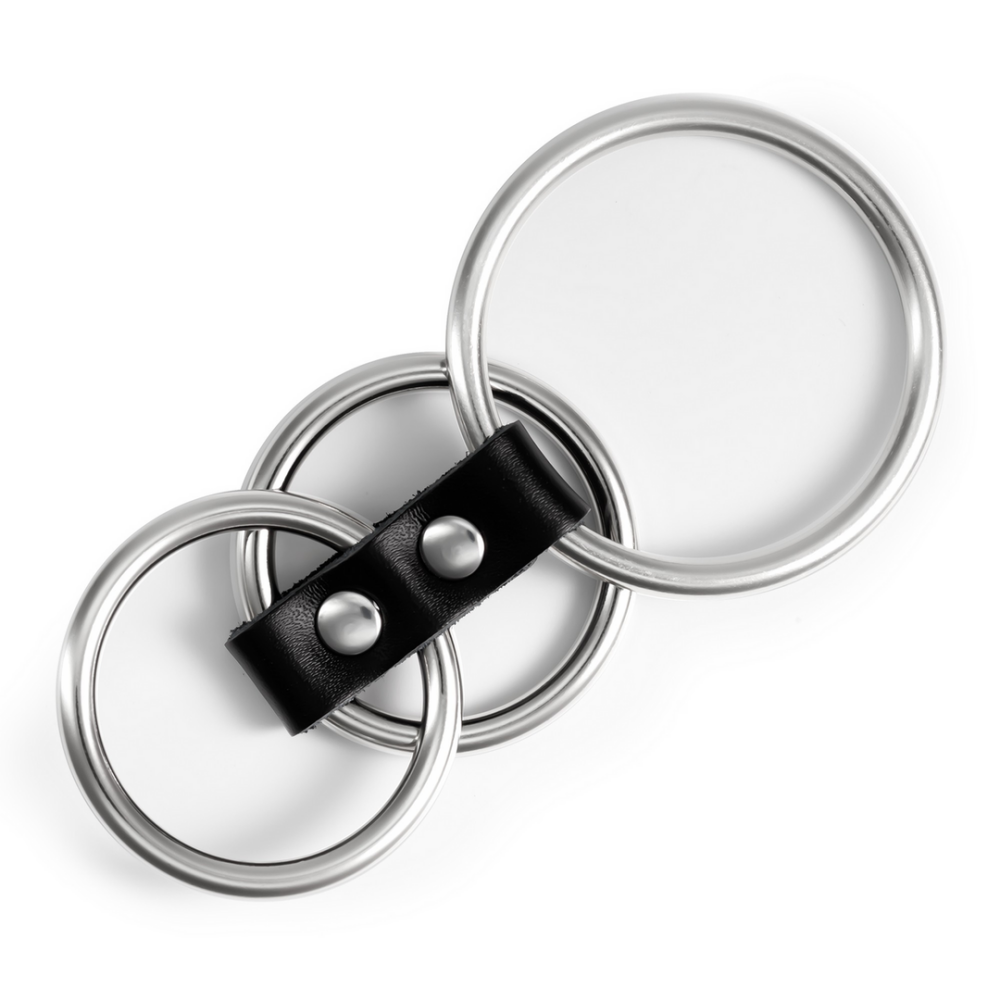 Saruman - Metalen Cockring Set - Zilver