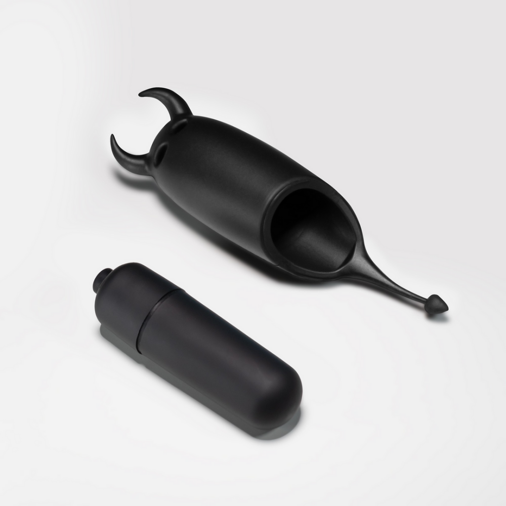 O-Pet Devil - Vibrerende Bullet - Zwart