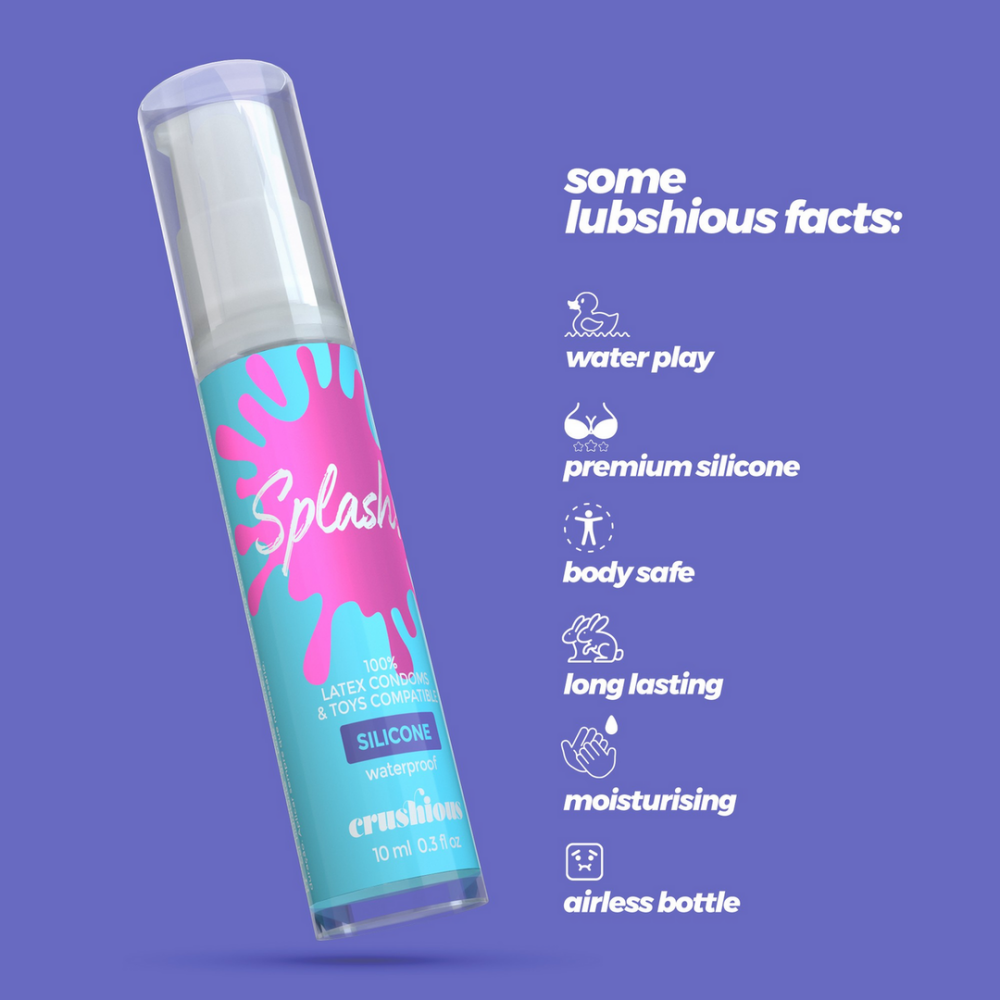 Splash - Siliconen Glijmiddel - 0,3 fl oz / 10 ml