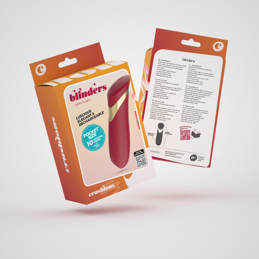 Blinders - Oplaadbare Vibrerende Bullet - Rood