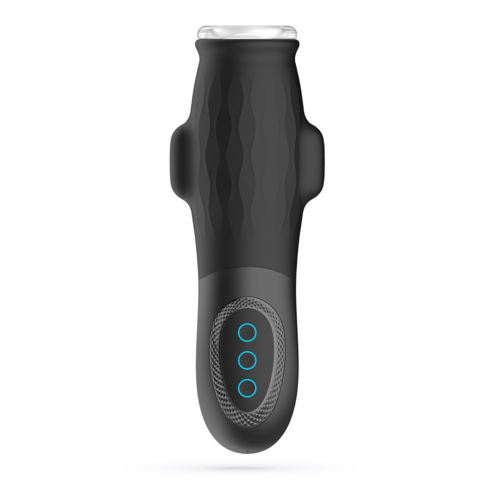 Gargantua - Suction Masturbator with Removable Sleeve and Lubricant - 0.3 fl oz / 10 ml
