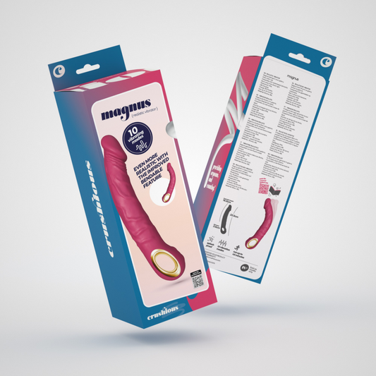 Magnus Bend - Realistische Flexibele Vibrator - Roze