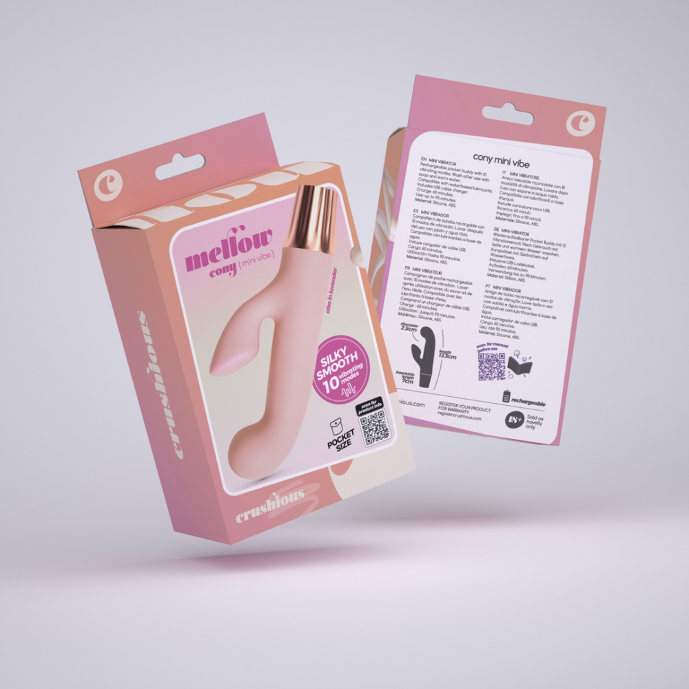 Mellow Cony - Mini Konijn Vibrator - Roze