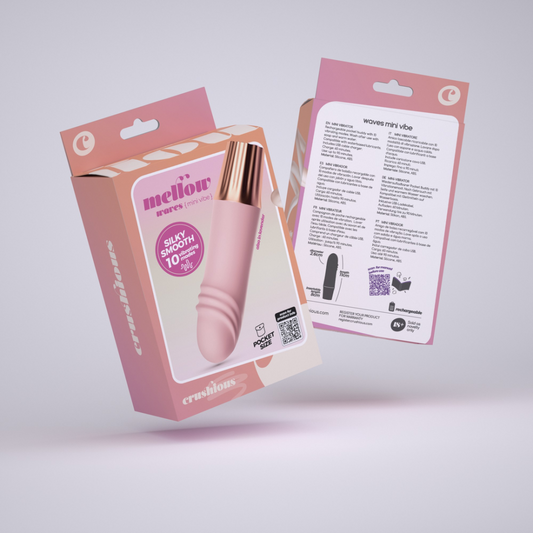 Mellow Waves - Mini Vibrator - Roze