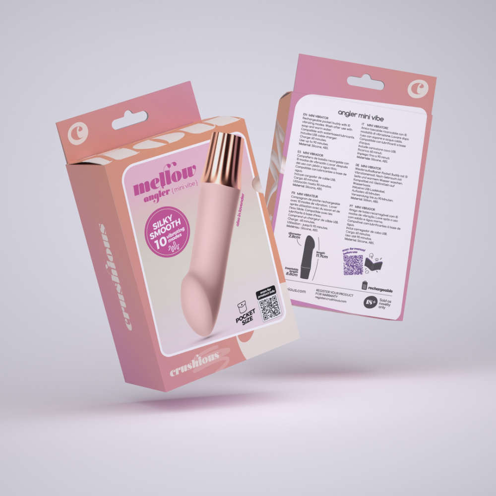 Mellow Angler - Mini G-Spot Vibrator - Roze