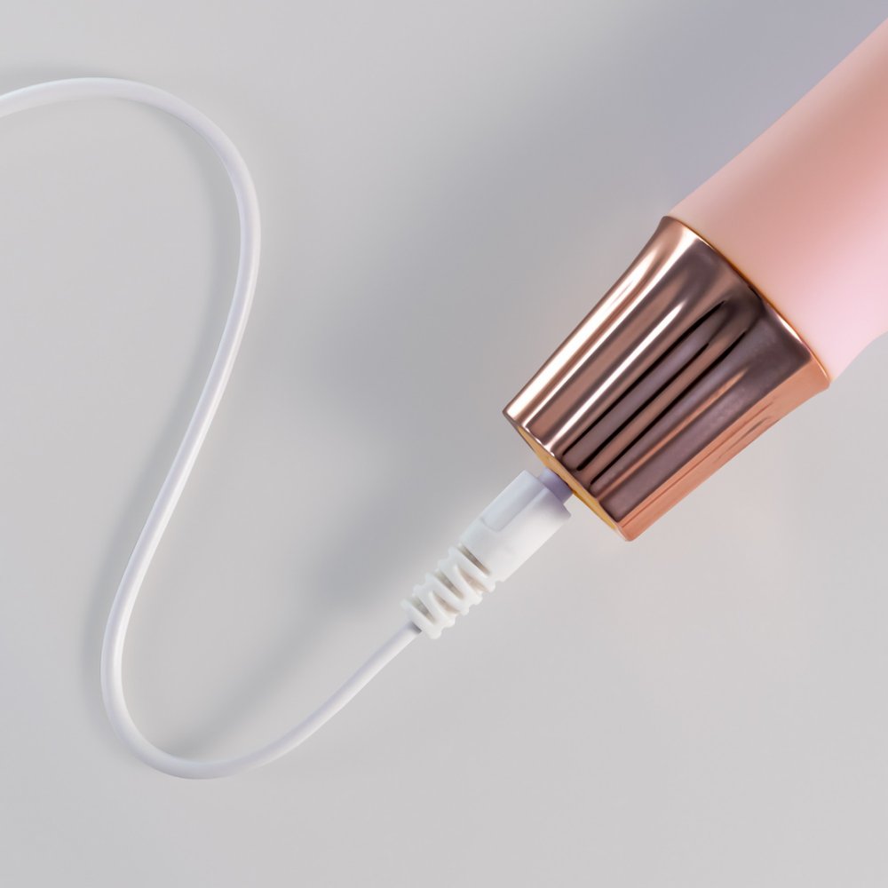 Mellow Puff - Mini Wand Vibrator - Roze