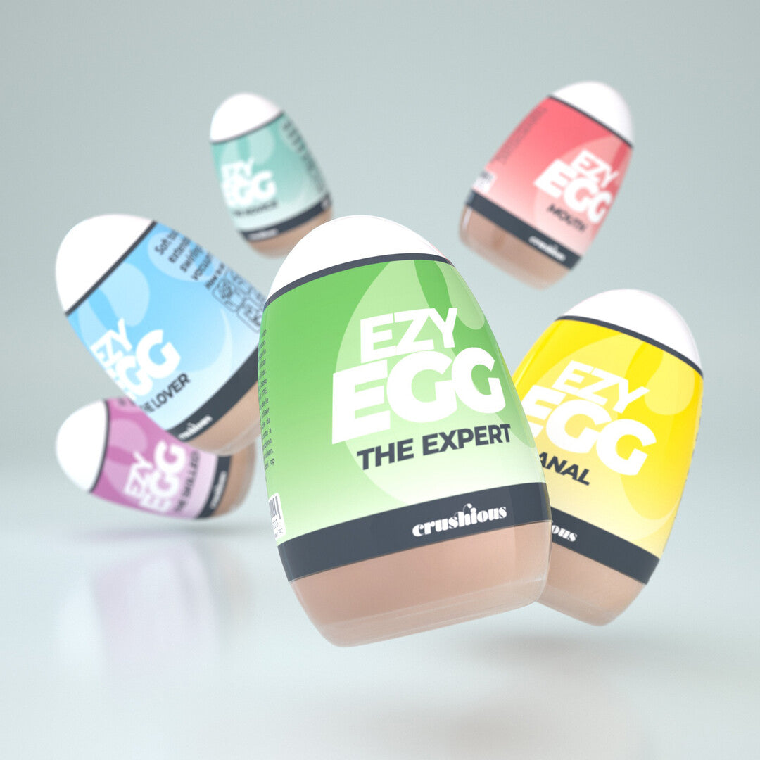 Ezy Egg - Masturbator Ei - 6 Stuks - Multicolor