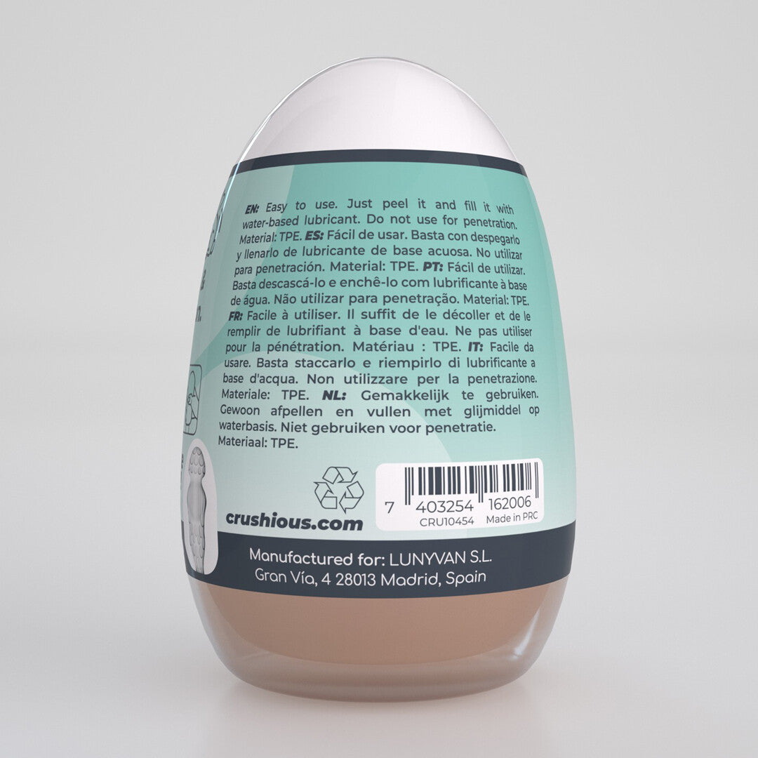Ezy Egg - Masturbator Ei - De Beginner - Turquoise