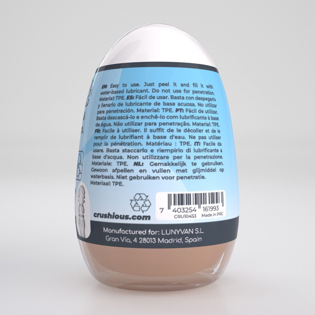Ezy Egg - Masturbator Ei - De Minnaar - Blauw