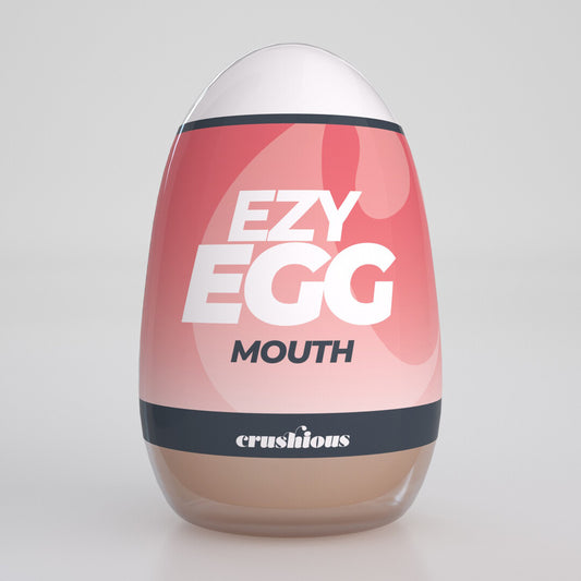 Ezy Egg - Masturbator Ei - Mond - Rood