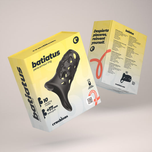 Batiatus - Vibrating Penis Armour Ring - Black