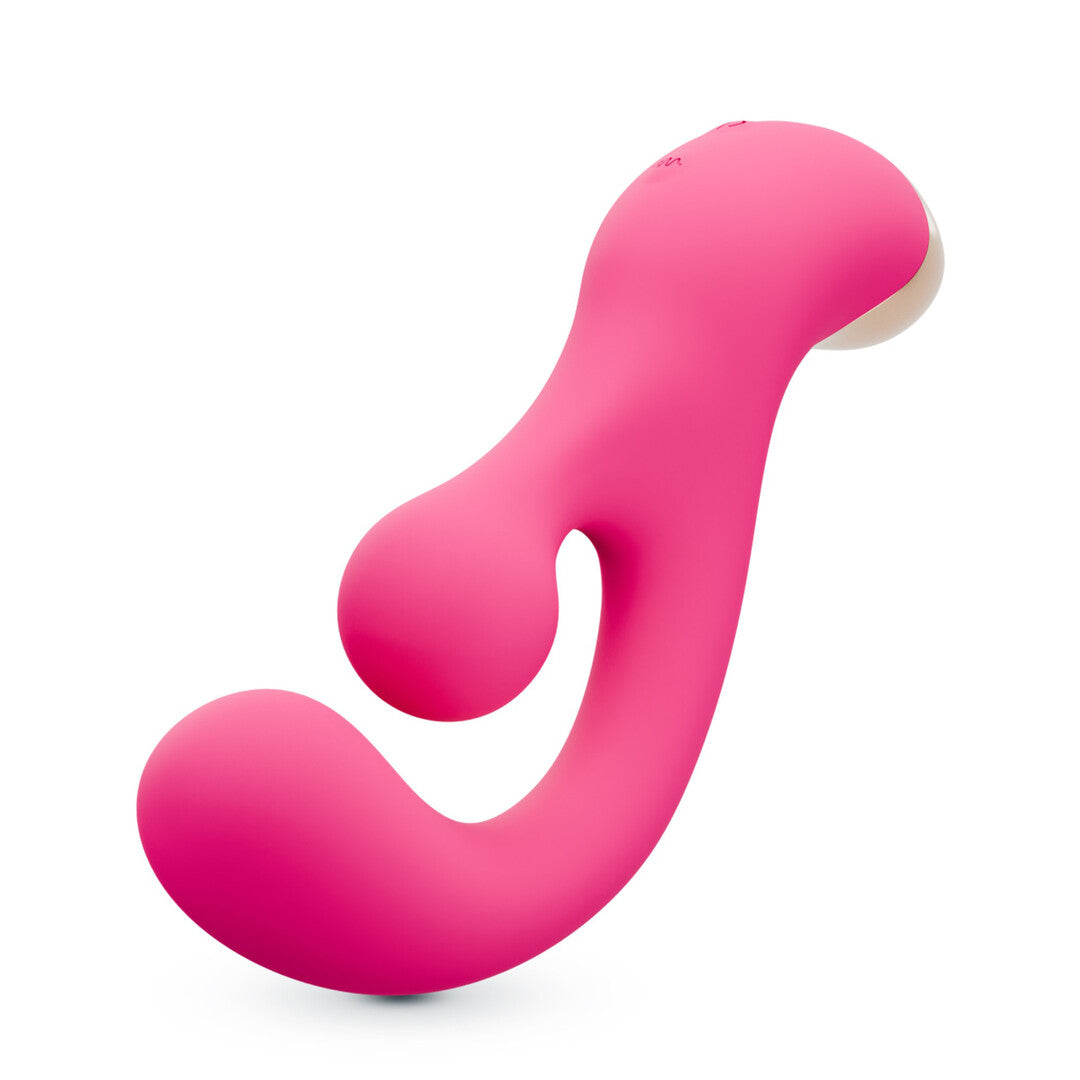 Pleaser - Vibrator with Rotating Stimulation - Pink