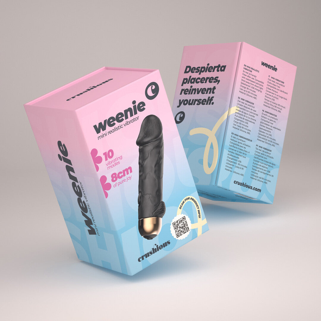 Weenie - Mini Bullet Vibrator - Black
