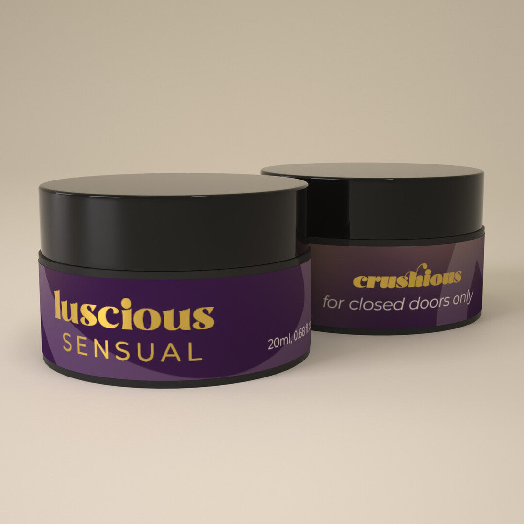 Luscious - Massage Candle with Pheromones and Sensual Aroma - 0.68 fl oz / 20 ml