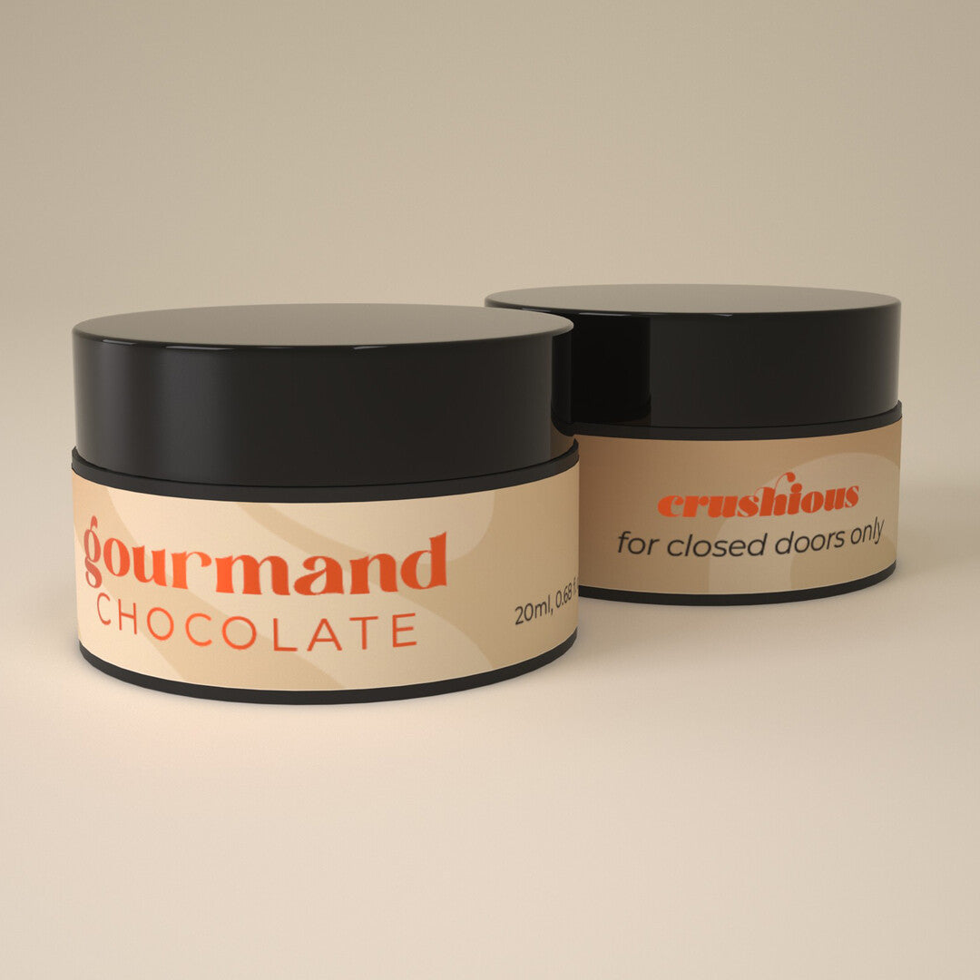 Gourmand - Massage Candle with Pheromones and Chocolate Scent - 0.68 fl oz / 20 ml