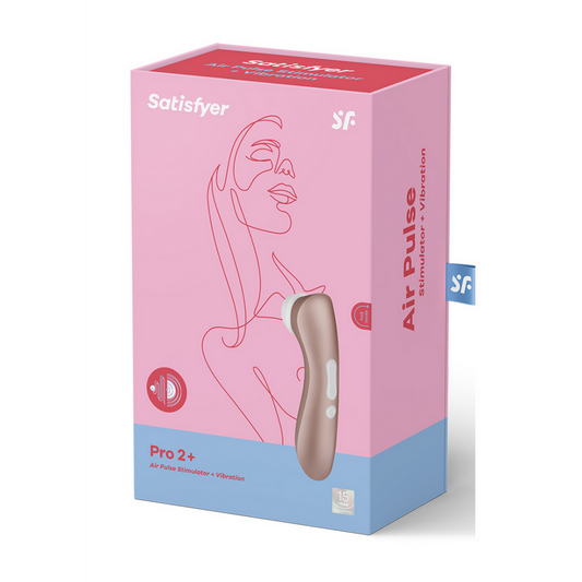 Pro 2Plus - Airpulse Stimulator en Vibration - Licht Goud