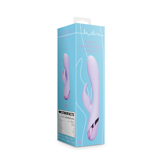 Zachte Silicone Konijn Vibrator - Digitale Lavendel