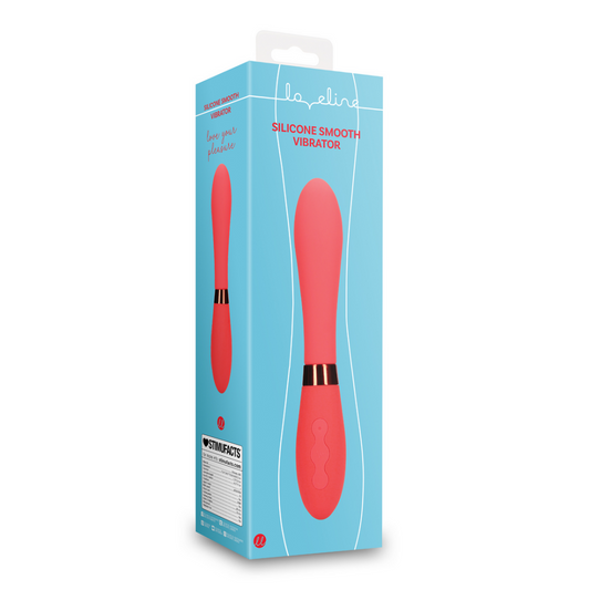 Siliconen Smooth Vibrator - Salsa