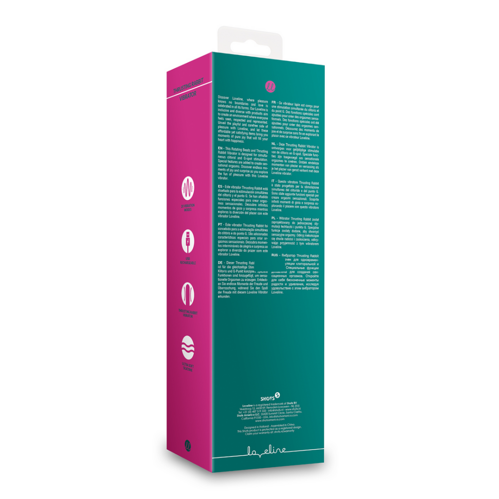 Stuwende en Verwarmende Rabbit Vibrator - Oude Zee