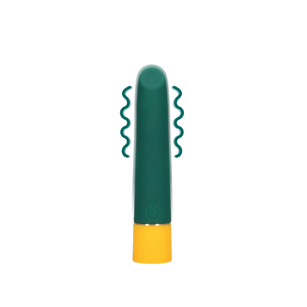 Soepel Mini Vibrator met USB Oplader - Oude Zee