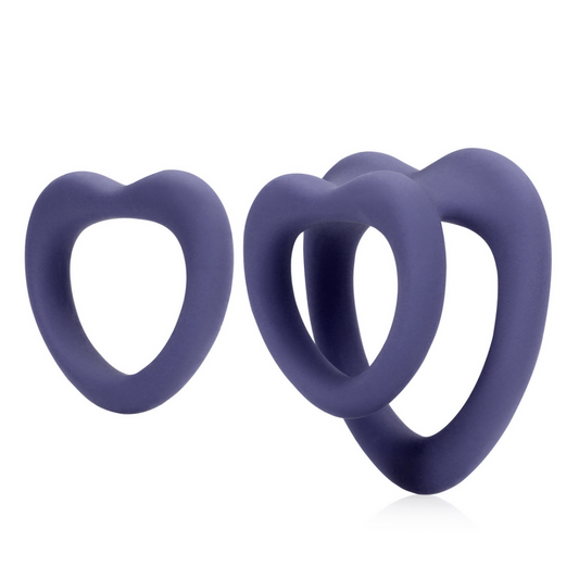 Hart Cockring Set - Violet Storm