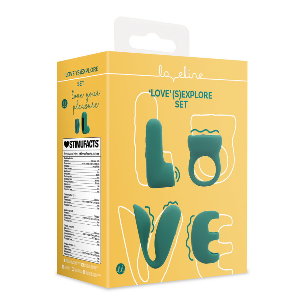'LOVE' (S)explore Set - Groene Kristal